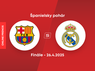 FC Barcelona - Real Madrid: ONLINE prenos z finále Španielskeho pohára 2024/2025.