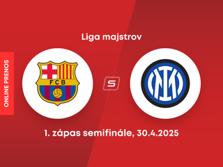 FC Barcelona - Inter Miláno: ONLINE prenos zo zápasu semifinále Ligy majstrov.