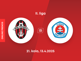 MŠK Púchov - ŠK Slovan Bratislava B: ONLINE prenos zo zápasu 21. kola II. ligy.