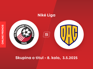 FK Železiarne Podbrezová - FC DAC Dunajská Streda: ONLINE prenos zo zápasu 8. kola skupiny o titul Niké ligy.