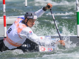 Matej Beňuš na majstrovstvách Európy 2025 v Paríži.