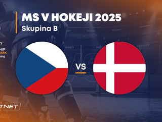 Česko - Dánsko: ONLINE prenos zo zápasu na MS v hokeji 2025 vo Švédsku a Dánsku.