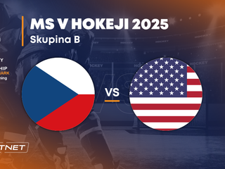 Česko - USA: ONLINE prenos zo zápasu na MS v hokeji 2025 vo Švédsku a Dánsku.