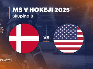 Dánsko - USA: ONLINE prenos zo zápasu na MS v hokeji 2025 vo Švédsku a Dánsku.
