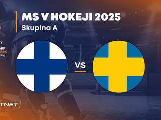 Fínsko - Švédsko: ONLINE prenos zo zápasu na MS v hokeji 2025 vo Švédsku a Dánsku.
