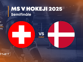 Švajčiarsko - Dánsko: ONLINE prenos zo zápasu na MS v hokeji 2025 vo Švédsku a Dánsku