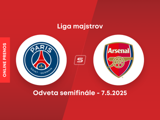Paríž St. Germain - Arsenal FC: ONLINE prenos z odvetného zápasu semifinále Ligy majstrov.