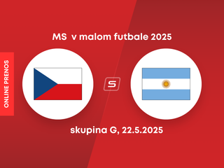 Česko vs. Argentína: ONLINE prenos z MS v malom futbale 2025.