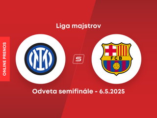 Inter Miláno - FC Barcelona: ONLINE prenos z odvetného zápasu semifinále Ligy majstrov.