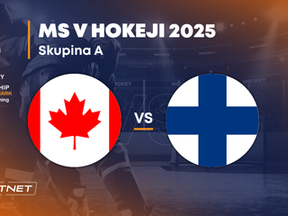 Kanada - Fínsko: ONLINE prenos zo zápasu na MS v hokeji 2025 vo Švédsku a Dánsku.