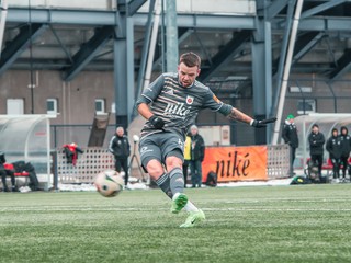 Jeden gól strelil za Ružomberok v prípravnom zápase proti Pohroniu aj Kristóf Domonkos.