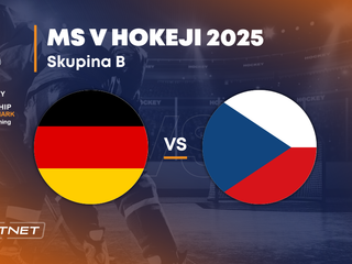 Nemecko - Česko: ONLINE prenos zo zápasu na MS v hokeji 2025 vo Švédsku a Dánsku.