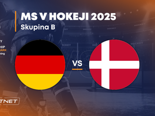 Nemecko - Dánsko: ONLINE prenos zo zápasu na MS v hokeji 2025 vo Švédsku a Dánsku.
