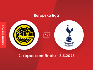 Bodø/Glimt - Tottenham Hotspur: ONLINE prenos z 2. zápasu semifinále Európskej ligy.