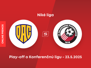 FC DAC Dunajská Streda - FK Železiarne Podbrezová: ONLINE prenos z finále play-off o Konferenčnú ligu.