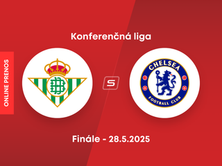 Real Betis - Chelsea FC: ONLINE prenos z finále Konferenčnej ligy.