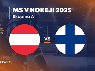 Rakúsko - Fínsko: ONLINE prenos zo zápasu na MS v hokeji 2025 vo Švédsku a Dánsku.
