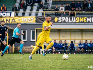 Erik Pačinda v zápase Snina - Poprad.