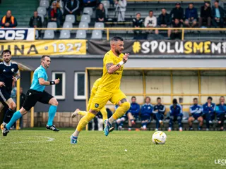 Erik Pačinda v zápase Snina - Poprad.