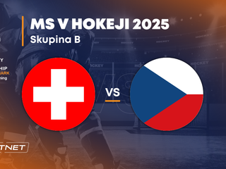 Švajčiarsko - Česko: ONLINE prenos zo zápasu na MS v hokeji 2025 vo Švédsku a Dánsku.
