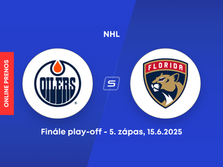 Edmonton Oilers - Florida Panthers: ONLINE prenos z 5. zápasu finále play-off NHL. 