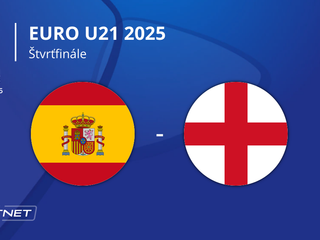 Španielsko - Anglicko: ONLINE prenos zo zápasu na EURO U21 2025 (ME vo futbale do 21 rokov) na Slovensku.