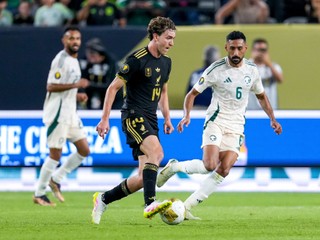 Momentka zo zápasu Mexiko - Saudská Arábia