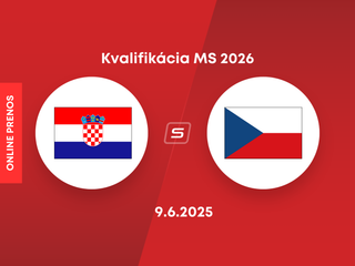 Chorvátsko - Česko: ONLINE prenos z kvalifikácie MS 2026.
