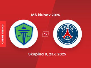 Seattle Sounders FC - Paríž St. Germain: ONLINE prenos zo zápasu skupiny B na MS klubov 2025.