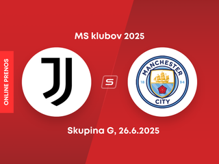 Juventus Turín - Manchester City: ONLINE prenos zo zápasu skupiny G na MS klubov 2025.