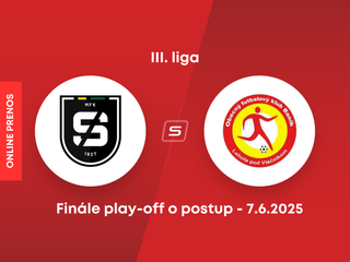 MFK Snina - OFK Baník Lehota pod Vtáčnikom: ONLINE prenos z finále play-off o postup do druhej ligy.