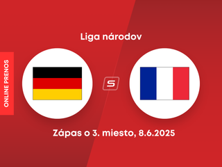 Nemecko - Francúzsko: ONLINE prenos zo zápasu o 3. miesto Ligy národov.