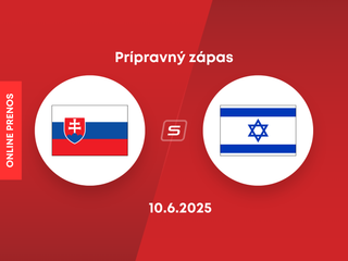 Slovensko - Izrael: ONLINE prenos z prípravného zápasu.