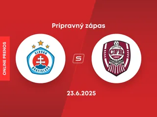 ŠK Slovan Bratislava - CFR Kluž: ONLINE prenos z prípravného zápasu.