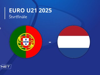Portugalsko - Holandsko: ONLINE prenos zo zápasu na EURO U21 2025 (ME vo futbale do 21 rokov) na Slovensku.