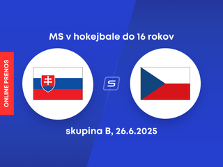 Slovensko - Česko White: Online prenos zo zápasu MS v hokejbale do 16 rokov 2025. 