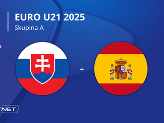 Slovensko - Španielsko: ONLINE prenos zo zápasu na EURO U21 2025 (ME vo futbale do 21 rokov) na Slovensku.