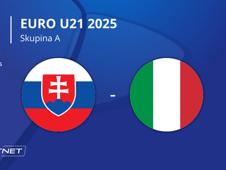 Slovensko - Taliansko: ONLINE prenos zo zápasu na EURO U21 2025 (ME vo futbale do 21 rokov) na Slovensku.