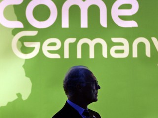 Franz Beckenbauer počas MS 2006