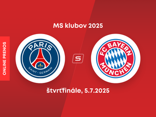 Paríž St. Germain - Bayern Mníchov: ONLINE prenos zo zápasu MS klubov 2025.