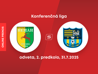 Neman Grodno - FC Košice: ONLINE prenos z odvety 2. predkola Konferenčnej ligy.