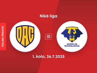 FC DAC Dunajská Streda - MFK Zemplín Michalovce: ONLINE prenos zo zápasu 1. kola Niké ligy.