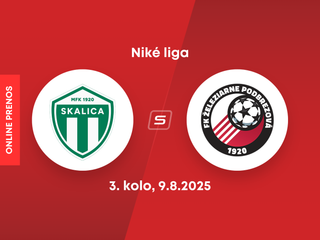 MFK Skalica - FK Železiarne Podbrezová: ONLINE prenos zo zápasu 3. kola Niké ligy.