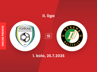 FK Pohronie - OFK Malženice: ONLINE prenos zo zápasu 1. kola II. ligy.