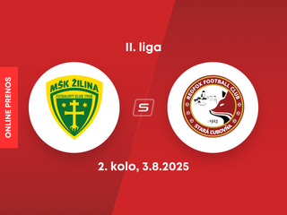 MŠK Žilina B - Stará Ľubovňa Redfox Football Club: ONLINE prenos zo zápasu 2. kola II. ligy.