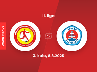 OFK Baník Lehota pod Vtáčnikom - ŠK Slovan Bratislava B: ONLINE prenos zo zápasu 3. kola II. ligy.