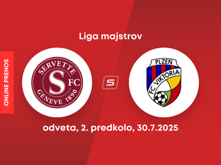 Servette Ženeva - FC Viktoria Plzeň: ONLINE prenos z odvety 2. predkola Ligy majstrov.