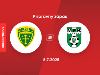 MŠK Žilina - MFK Karviná: ONLINE prenos z prípravného zápasu.