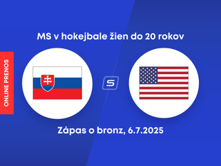 Slovensko - USA: LIVE STREAM prenos zo zápasu o bronz na MS v hokejbale žien do 20 rokov 2025.