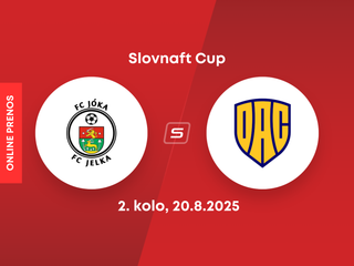 FC Jelka - FC DAC 1904 Dunajská Streda: ONLINE prenos z 2. kola Slovnaft Cupu.